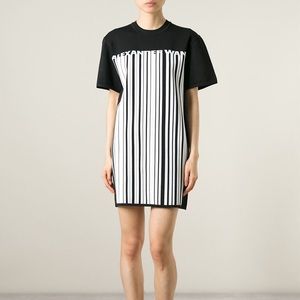 Alexander Wang Barcode Logo Sweater Dress